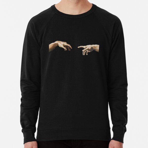 La creación de Adán. Sudadera ligera