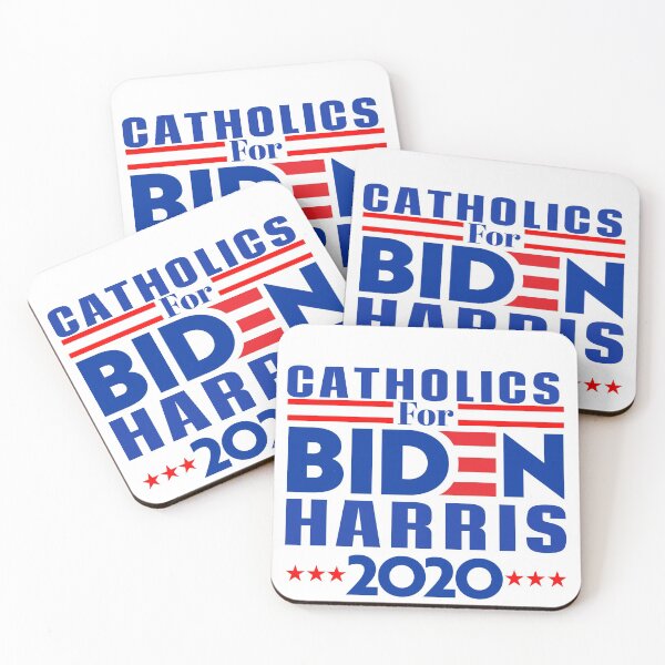 Item preview, Catholics for Biden Harris 2020 designed and sold by Feline Rockstars.