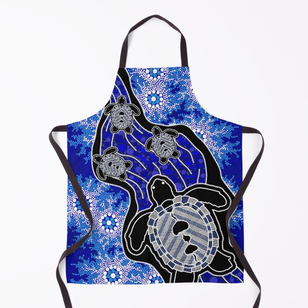 Item preview, Authentic Aboriginal Art - Baby Sea Turtles designed and sold by HogarthArts.