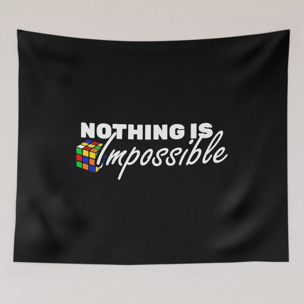 Item preview, Color Cube Nothing Impossible designed and sold by OzoneStyle.