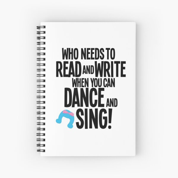 Quién necesita leer y escribir - HAIRSPRAY Cuaderno de espiral