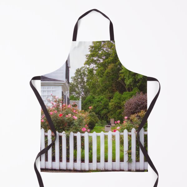 Item preview, Garden and White Picket Fence, New England Style, Maine designed and sold by Yannik Hay.