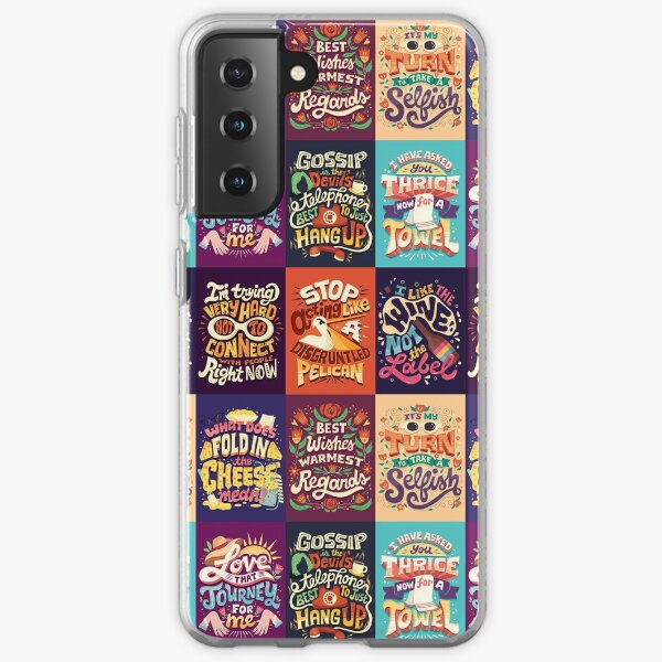 SC Collage Samsung Galaxy Soft Case