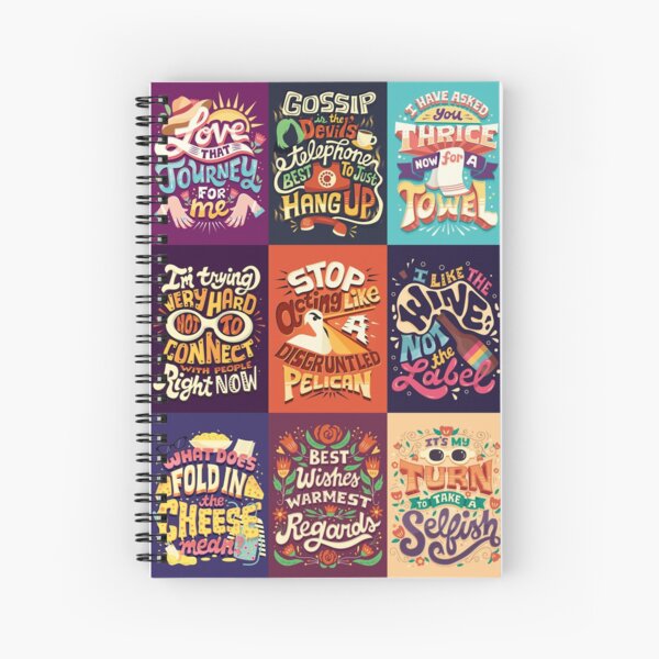 SC Collage Spiral Notebook