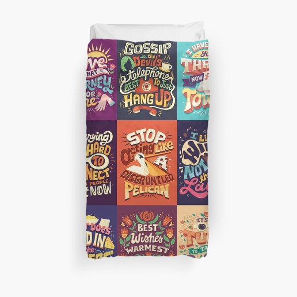 SC Collage Duvet Cover