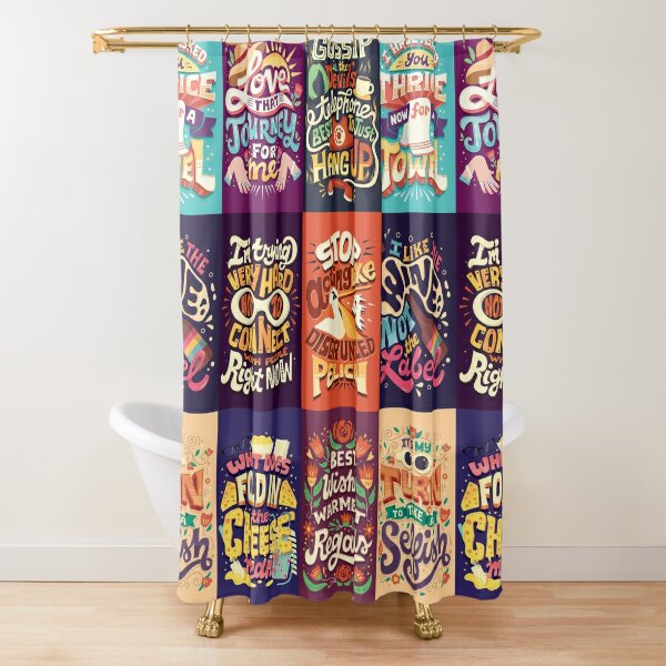 Discover SC Collage Shower Curtain