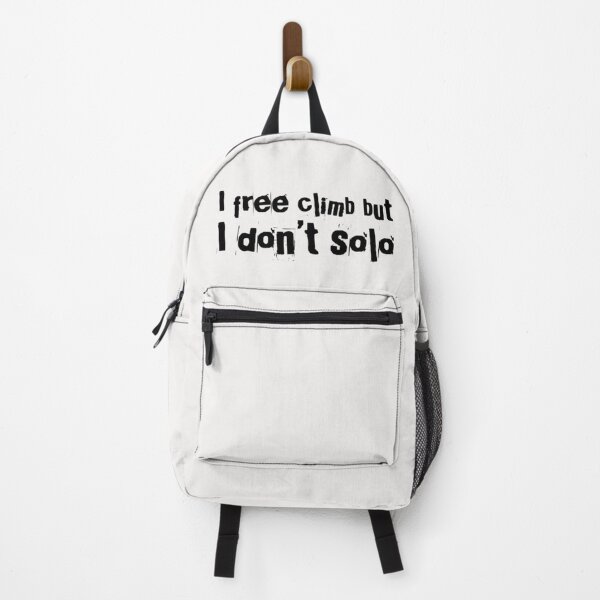 Item preview, climbing, I free climb but don't solo designed and sold by Sarahs Adventures .