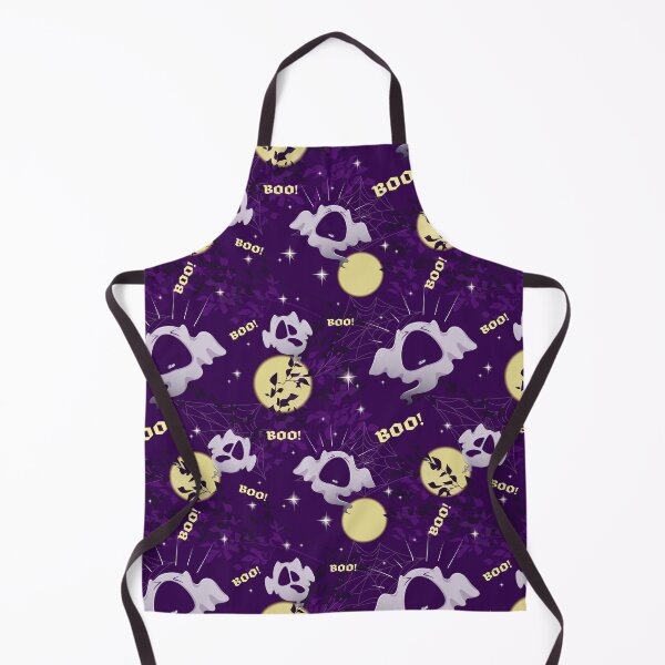 Item preview, Purple Screaming Ghost Pattern T-shirt designed and sold by Mexikawaii.