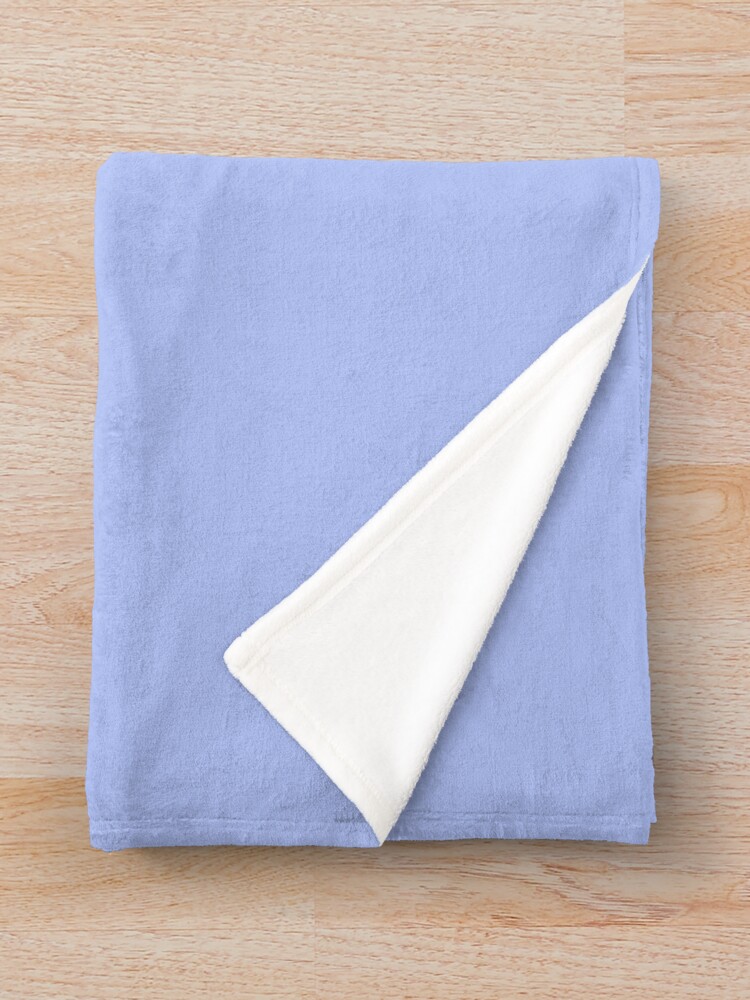 Periwinkle throw blanket hot sale