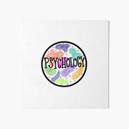 Item preview, Psychology Watercolor designed and sold by Teaching-Dos.