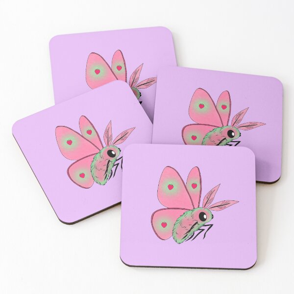 Item preview, Strawberry Moth designed and sold by Emily  Nicholas.