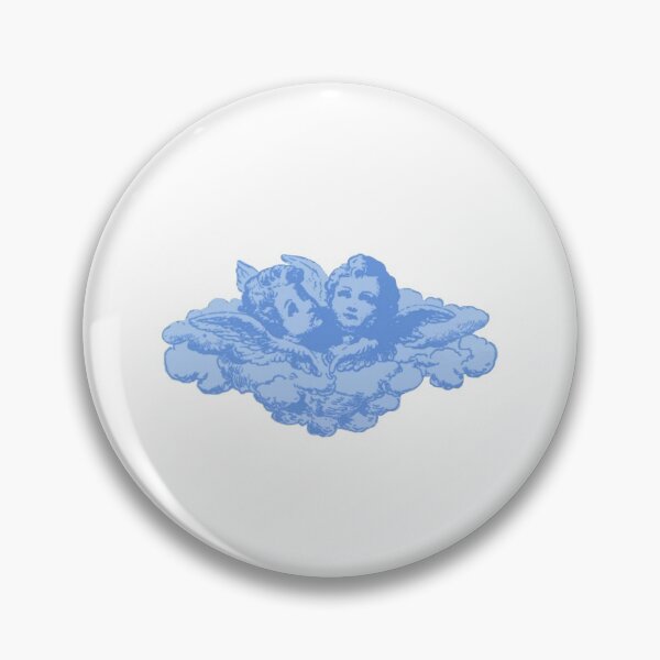 Artikelvorschau, Baby Blaue Engel im Brandy-Stil entworfen und verkauft von stickersbyelea.