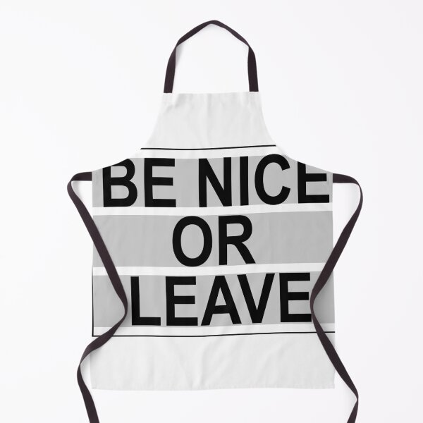 Item preview, Be Nice or Leave LightBox designed and sold by EttieTheYettie.