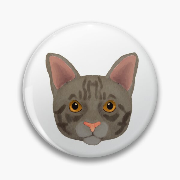 Item preview, Grey tabby cat designed and sold by ShyflyerArts.