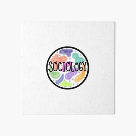 Item preview, Sociology Watercolor designed and sold by Teaching-Dos.