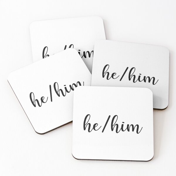 Item preview, He/Him designed and sold by dnw946.