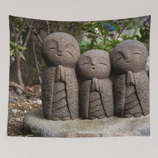 Item preview, STATUE PRAYING MONK FRIENDS | Sculpture Photo designed and sold by PhotoStory.