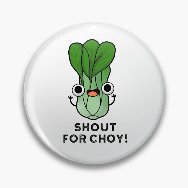 Item preview, Shout For Choy Funny Veggie Bok Choy Puns  designed and sold by punnybone.