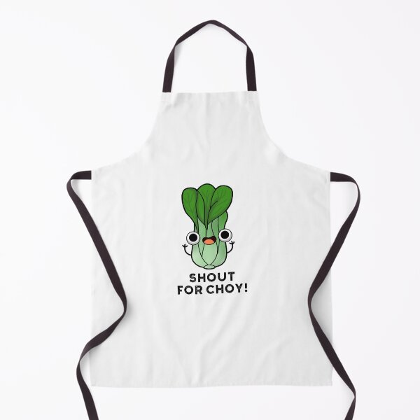Item preview, Shout For Choy Funny Veggie Bok Choy Puns designed and sold by punnybone.
