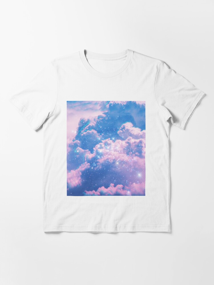 Clouds Aesthetic Glitch | Essential T-Shirt