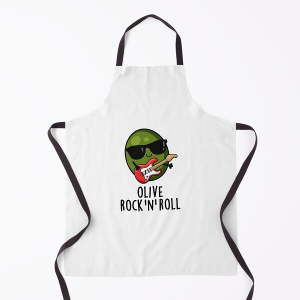 Item preview, Olive Rock And Roll Funny Rocker Olive Puns designed and sold by punnybone.