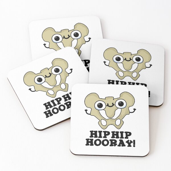 Item preview, Hip Hip Hooray Funny Anatomy Puns  designed and sold by punnybone.