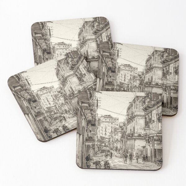 Item preview, Cuban busy street designed and sold by Vicki Moritz.