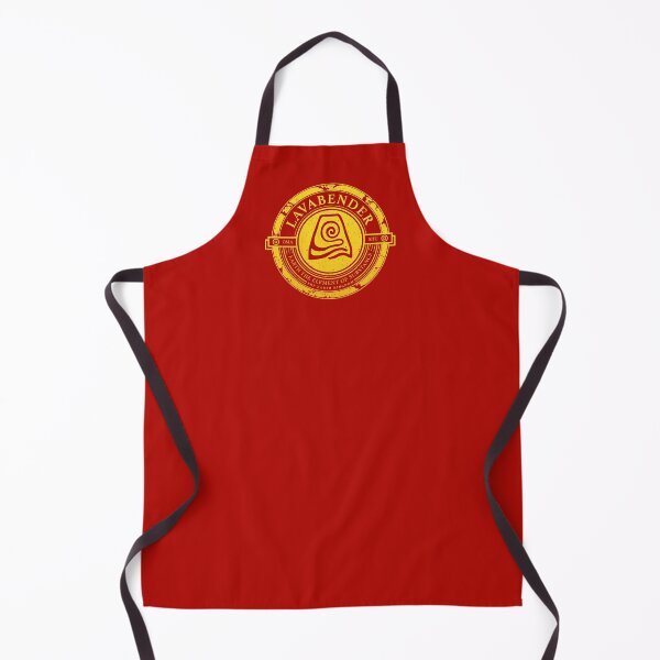Lavabender Symbol: Avatar The Last Airbender-Inspired Design v2 Apron