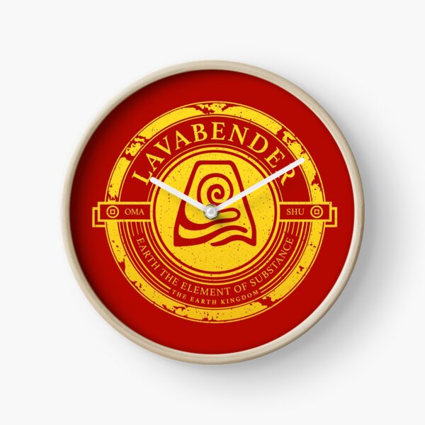 ATLA Lavabender Symbol: Avatar The Last Airbender-Inspired Design Clock