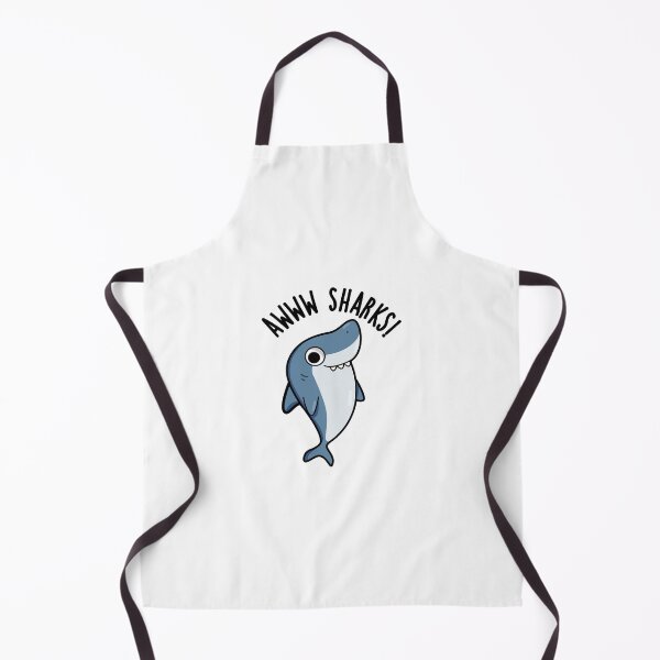Item preview, Awww Sharks Funny Animal Puns  designed and sold by punnybone.