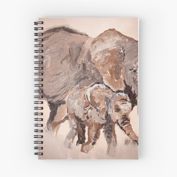 Item preview, Elephants in dust designed and sold by JgLeopard.