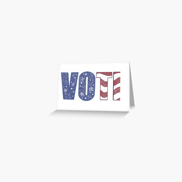 Vote! Greeting Card