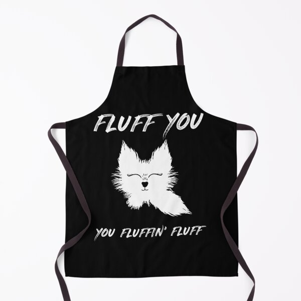 Item preview, Fluff You You Fluffin' Fluff, White Cute Cat designed and sold by Masmalinncheek.