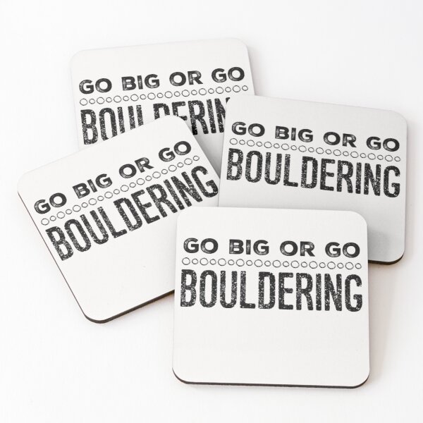 Item preview, go big or go bouldering designed and sold by Sarahs Adventures  .