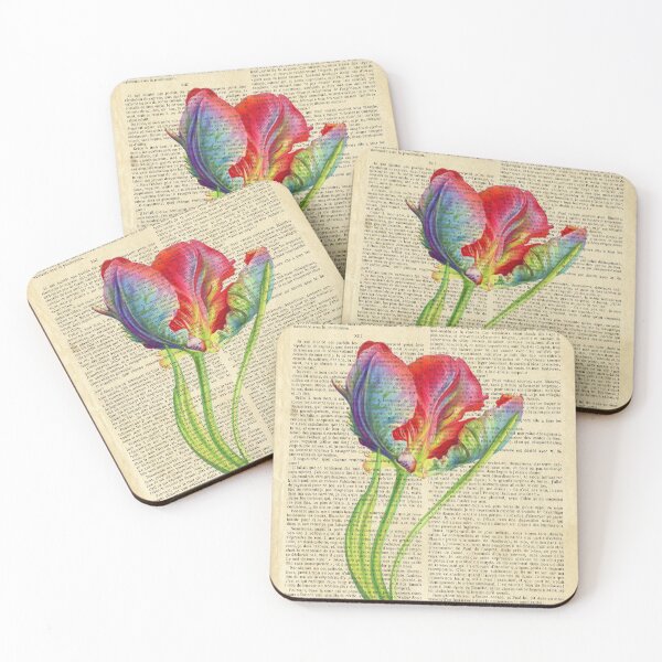 Item preview, Botanical print - Tulip designed and sold by Red Witch Art.
