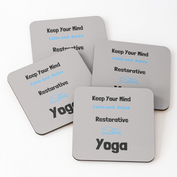 Item preview, Keep Your Mind Calm and Relax Restoratove Yoga, designed and sold by marvacousins246.