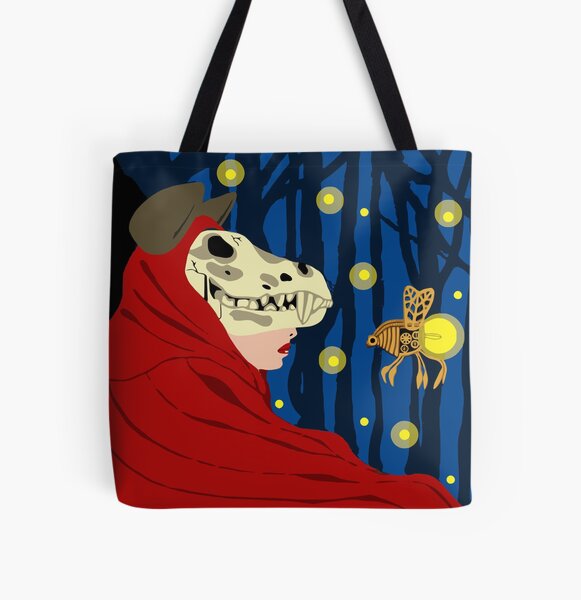 The Firefly Forest Bolsa estampada de tela