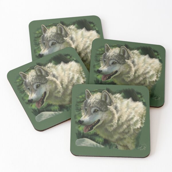 Item preview, Grey Wolf designed and sold by TheCopperDoll.