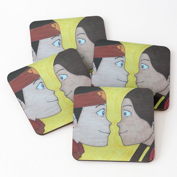 Item preview, aang and katara firenation designed and sold by amfabricante.