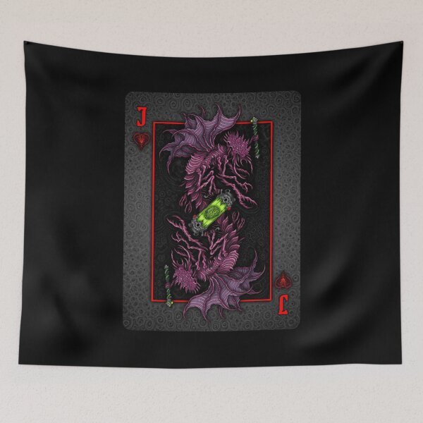 Item preview, Mi-Go Jack of Hearts - Azhmodai 2020 designed and sold by Azhmodai.