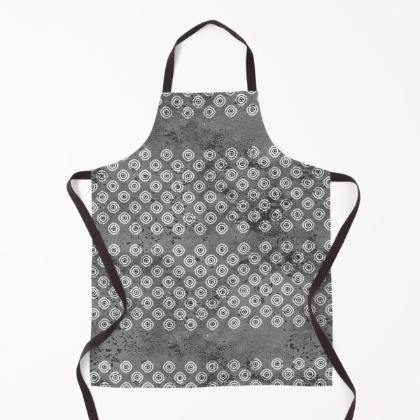 Item preview, Grey shabby polka dot pattern/ designed and sold by floraaplus.