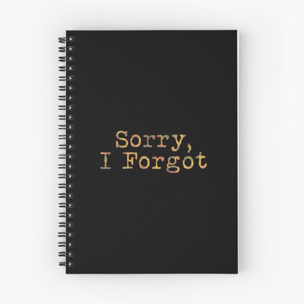 Item preview, Sorry I Forgot Gift for Forgetful People Funny Vintage Retro graphic designed and sold by NoveltyMerch.