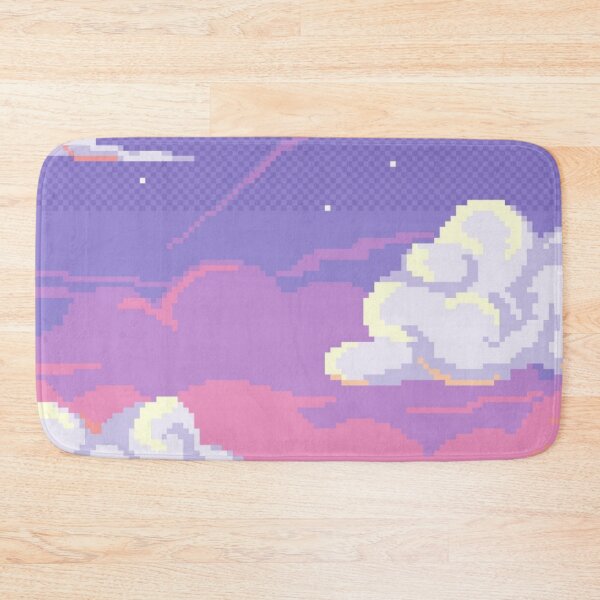 Item preview, pastel pixel sky designed and sold by Memituss.