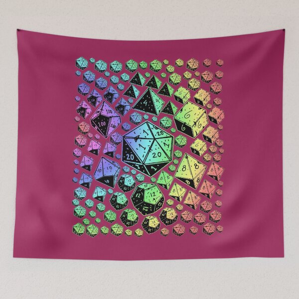 Item preview, Bunch of D&D dice in color designed and sold by Faroth.