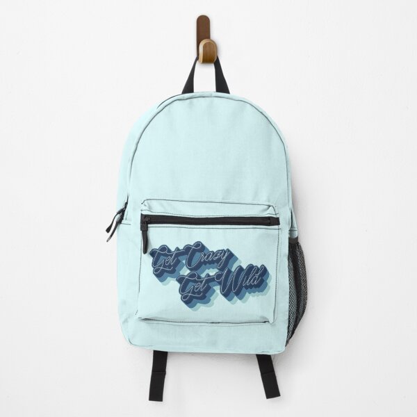 Item preview, Get crazy, get wild text in royal blue designed and sold by enriquepma.
