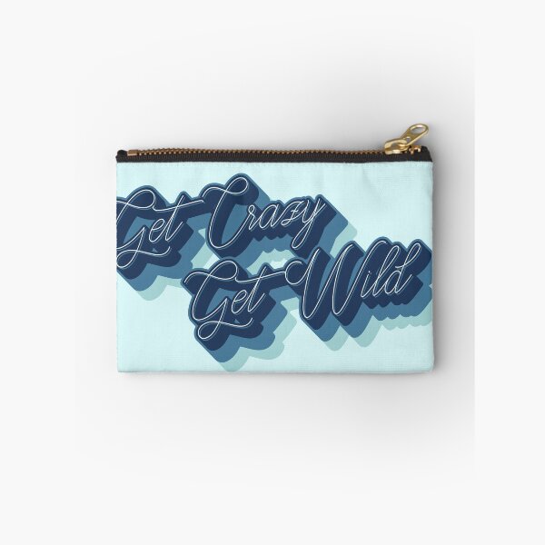 Item preview, Get crazy, get wild text in royal blue designed and sold by enriquepma.