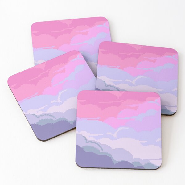 Item preview, pastel clouds pattern designed and sold by Memituss.