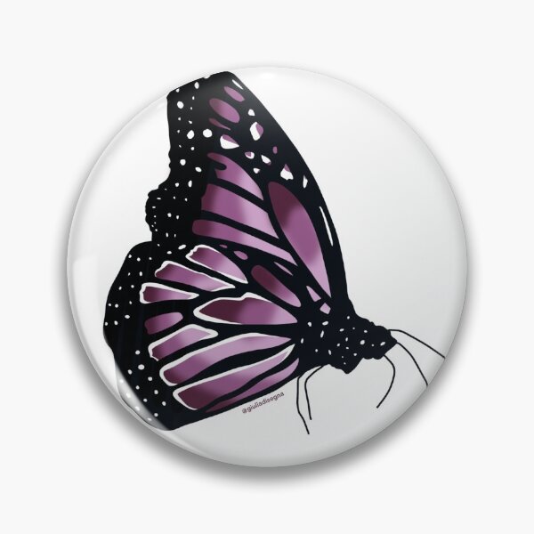 Item preview, Purple monarch buttterfly designed and sold by Giulia  Palazzo.