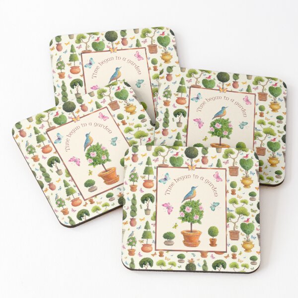 Item preview, Time Began in a Garden designed and sold by Frances Tyrrell.