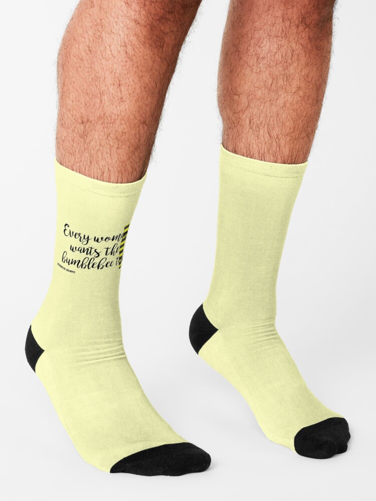 The Bumblebee Tights Me Before You Jojo Moyes Socks for Sale by AlenaPrior Redbubble